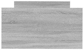 Πλαίσιο Κρεβατιού Γκρι Sonoma 75x190 εκ Επεξ. Ξύλο Small Single - Γκρι