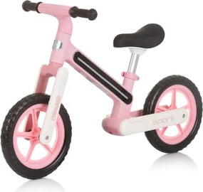 Spark Loopfiets met Lichteffect 12 Inch Junior Pink