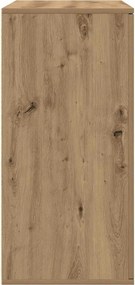 vidaXL Πλαϊνό γραφείο Artisan Oak 79 x 38 x 80 εκ. Επεξεργασμένο ξύλο