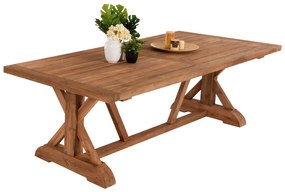Intrahome ΤΡΑΠΕΖΙ ΤΡΑΠΕΖΑΡΙΑΣ SCASABLANCAINCASABLANCALTCASABLANCAIE-CASABLANCANGELCASABLANCA ΑΝΑΚΥΚΛΩΜΕΝΟ ΞΥΛΟ ΤΕΑΚ ΣΕ ΦΥΣΙΚΟ 240x100x75Υεκ. intraho-1626106