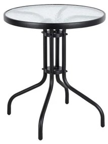 Τραπέζι Μεταλλικό ArteLibre EARTH Μαύρο Φ70x70cm