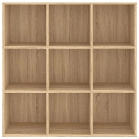 vidaXL Βιβλιοθήκη Χρώμα Sonoma Δρυς 98x29x97,5 εκ. Επεξεργασμένο Ξύλο