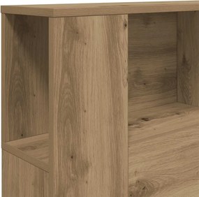vidaXL Κεφαλάρι Ντουλάπι από Τεχνητό Δρυς 160x18,5x103,5 εκ. από Τεχνητό Ξύλο