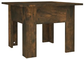 vidaXL Τραπεζάκι Σαλονιού Καπνιστή Δρυς 55 x 55 x 42 εκ. Μοριοσανίδα