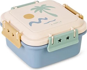 Φαγητοδοχείο Με Χωρίσματα 650ml Saro Good Vibes 70080