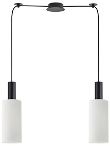 Φωτιστικό Οροφής Δίφωτο Homelighting 77-8564 Black/White