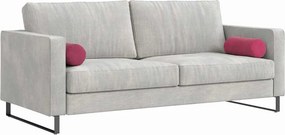 vidaXL Μαξιλάρια Στήριγμα 2 pcs Κόκκινο Ø 15 x 40 εκ