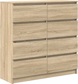 vidaXL Ντουλάπι Sonoma Δρυς 100x35x99 εκ. από Επεξεργασμένο Ξύλο