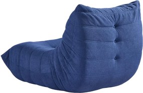 Compressed Nextdeco πολυθρόνα Togo μπλε Υ70x85x103εκ.
