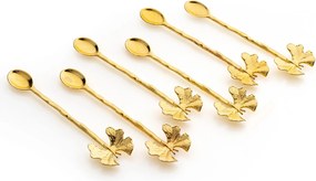 Spoon Set (6 Pieces) PLTN114 Gold