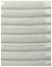 Βάζο ArteLibre Λευκό Πέτρα 18x18x30cm