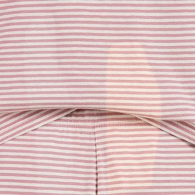 Σετ 3 πιτζάμες, μονόχρωμη, ριγέ και με λεοπάρ μοτίβο