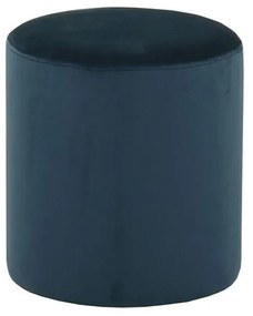 Σκαμπό Cylinder 16-0485 Φ35xH38cm Blue Πολυέστερ