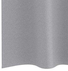 vidaXL Κουρτίνες 2 pcs Ανοιχτό γκρι 225 x 140 εκ. Πολυεστέρας