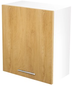 VENTO G-60/72 top cabinet, color: white / honey oak DIOMMI V-UA-VENTO-G-60/72-D.MIODOWY