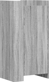 vidaXL Παπουτσοθήκη Γκρι Sonoma 52x37,5x100 εκ. από Επεξεργ. Ξύλο