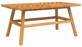 vidaXL Σετ Ξαπλώστρας Κήπου 3 pcs Καφέ Στερεό Ξύλο Ακακίας