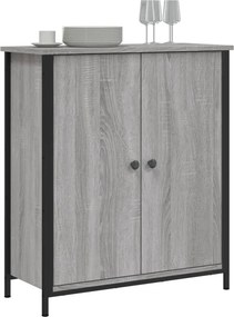 vidaXL Ντουλάπι Γκρι Sonoma 70 x 30 x 80 εκ. από Επεξεργ. Ξύλο