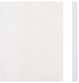 vidaXL Περίφραξη Προστατευτική Λευκή 35 x 0,19 μ. από PVC