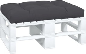 vidaXL Μαξιλάρι Παλέτας Ανθρακί 120 x 80 x 12 εκ. Υφασμάτινο