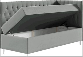 Καναπές κρεβάτι Junior Filip III-Gkri-Μήκος: 90 εκ.-Deksia