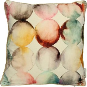 Μαξιλάρι ArteLibre Κύκλοι Πολύχρωμο Βελούδο 45x45cm