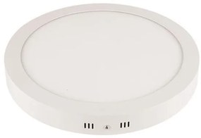 Πάνελ LED Slim Στρογ/λό Φ12 6W 3000K Αλουμ Λευκό 145-68502 Eurolamp-145-68502-Λευκό 145-68502