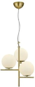 Κρεμαστό Φωτιστικό Οροφής PURE σε 2 χρώματα Trio Lighting-302000308-Χρυσό 302000308