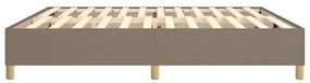 ΠΛΑΙΣΙΟ ΚΡΕΒΑΤΙΟΥ BOXSPRING TAUPE 200X200 ΕΚ. ΥΦΑΣΜΑΤΙΝΟ 3120989