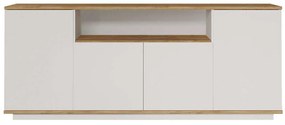 Μπουφές 956LCS1509 180x44,5x75cm Pine-White Particle Board, Melamine