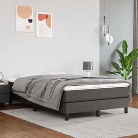 ΚΡΕΒΑΤΙ BOXSPRING ΜΕ ΣΤΡΩΜΑ ΓΚΡΙ 120X200ΕΚ. ΑΠΟ ΣΥΝΘΕΤΙΚΟ ΔΕΡΜΑ 3144253