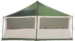 vidaXL Οικογενειακή Σκηνή Πράσινο 600 x 400 x 268 εκ.
