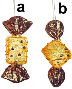 Χριστουγεννιάτικο Στολίδι Καραμέλα σε 2 σχέδια 32670 (b)