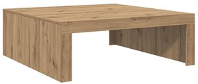 vidaXL Τραπεζάκι Σαλονιού Artisan Δρυς 100x100x35 εκ. Επεξ. Ξύλο