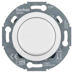 Ρυθμιστής Φωτισμού Dimmer Λευκό UNIVERSAL 420W/LED 100W Berker 1930 294410 Hager-294410-Λευκό 294410