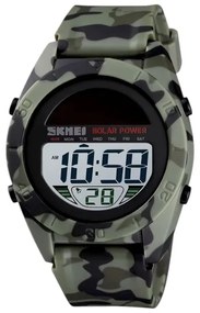 Ψηφιακό ρολόι χειρός ηλιακό - Skmei - 1592 - Army Green-215927_army_green