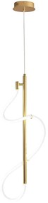 Φωτιστικό Οροφής Annete 4251300 Led Gold Viokef Metal
