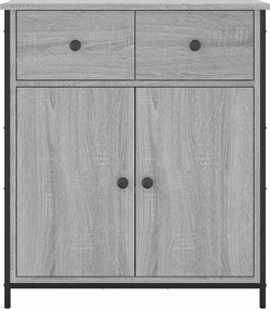 vidaXL Ντουλάπι Γκρι Sonoma 70 x 30 x 80 εκ. από Επεξεργ. Ξύλο