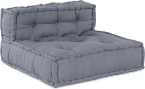 vidaXL Μονάδα Μοντέρνου Καναπέ 4 pcs Γκρι Ύφασμα