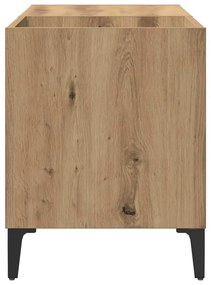 vidaXL ντουλάπι δίσκων  Δρυς τεχνίτης 84,5x38x48 cm Κατασκευασμένο ξύλο