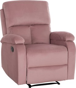 ΠΟΛΥΘΡΟΝΑ RELAX DIONI HM3296.02 ΡΟΖ ΒΕΛΟΥΔΟ 85x90x100Υεκ.