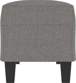 vidaXL Πάγκος Σκούρο Γκρι 100x35x41 εκ. Υφασμάτινος
