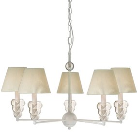 Φωτιστικό Οροφής Πολύφωτο Aca EG168455PWA White Matt/Amber