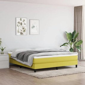 vidaXL Στρώμα με Pocket Springs Πράσινο 180x200x20 εκ. Υφασμάτινο