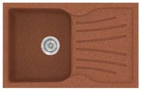 Sanitec Classic 327 Granite Terracotta Ένθετος Νεροχύτης