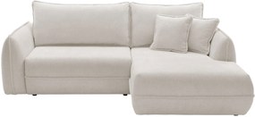 Γωνιακός καναπές Moho-Δεξιά-Λευκό