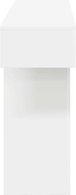 vidaXL Λευκός 160 x 30 x 74 εκ