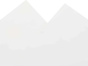 vidaXL Μουσαμάς Λευκός 5 x 6 μ. 650 γρ./μ²