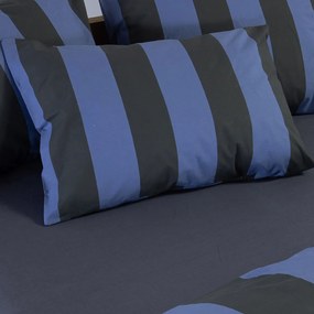 Μαξιλαροθήκη (52x72) Nef-Nef Homeware Casual Vertia Blue/Black