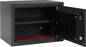 vidaXL Ψηφιακό Ασφαλές Σκούρο γκρι 35 x 25 x 25 εκ. Ατσάλι